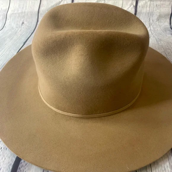 Vintage 1970’s Stetson Western Beaver Cowboy Hat In Excellent Condition 6 7/8 - Picture 13 of 16